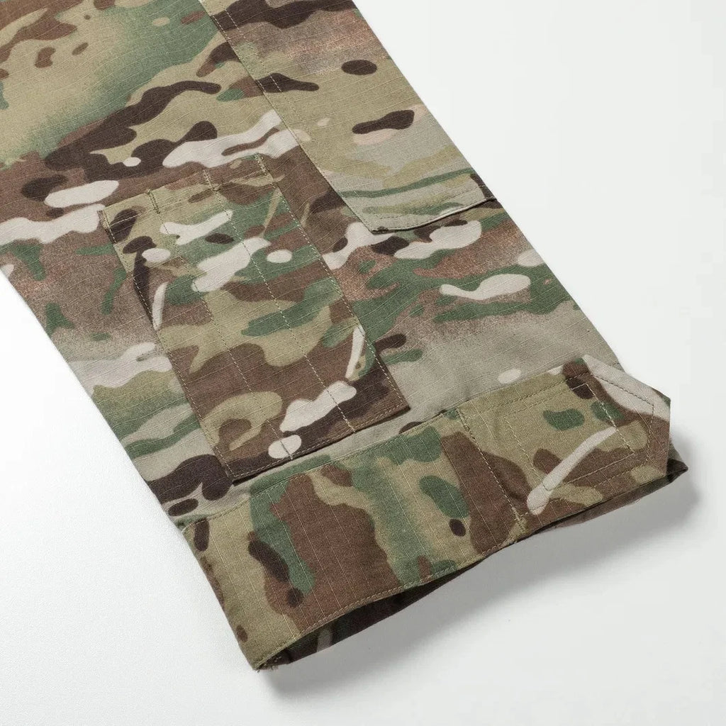 Tactical Jacket and Pants Solution Oem Odm Polyester Cotton Camouflage Fabric Ripstop Camouflage Fabric Tactical Uniform Fabric