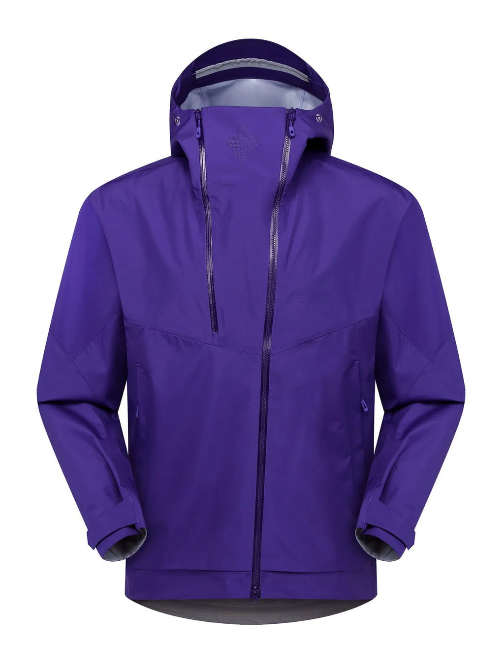 New Lightweight Single-layer Winter Thin Stand Collar Waterproof for WindStopper Unisex Loose Outdoor Full Seam Pressure Jacket