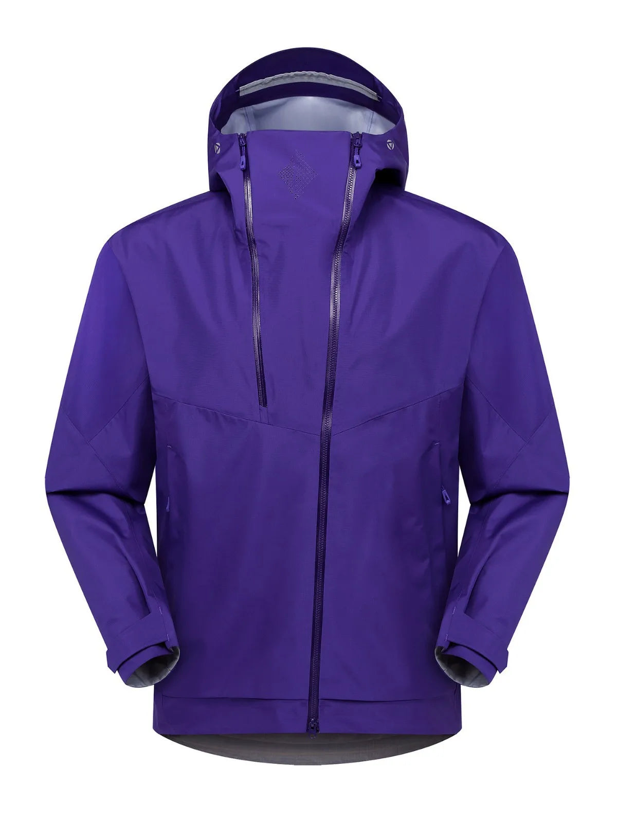 New Lightweight Single-layer Winter Thin Stand Collar Waterproof for WindStopper Unisex Loose Outdoor Full Seam Pressure Jacket