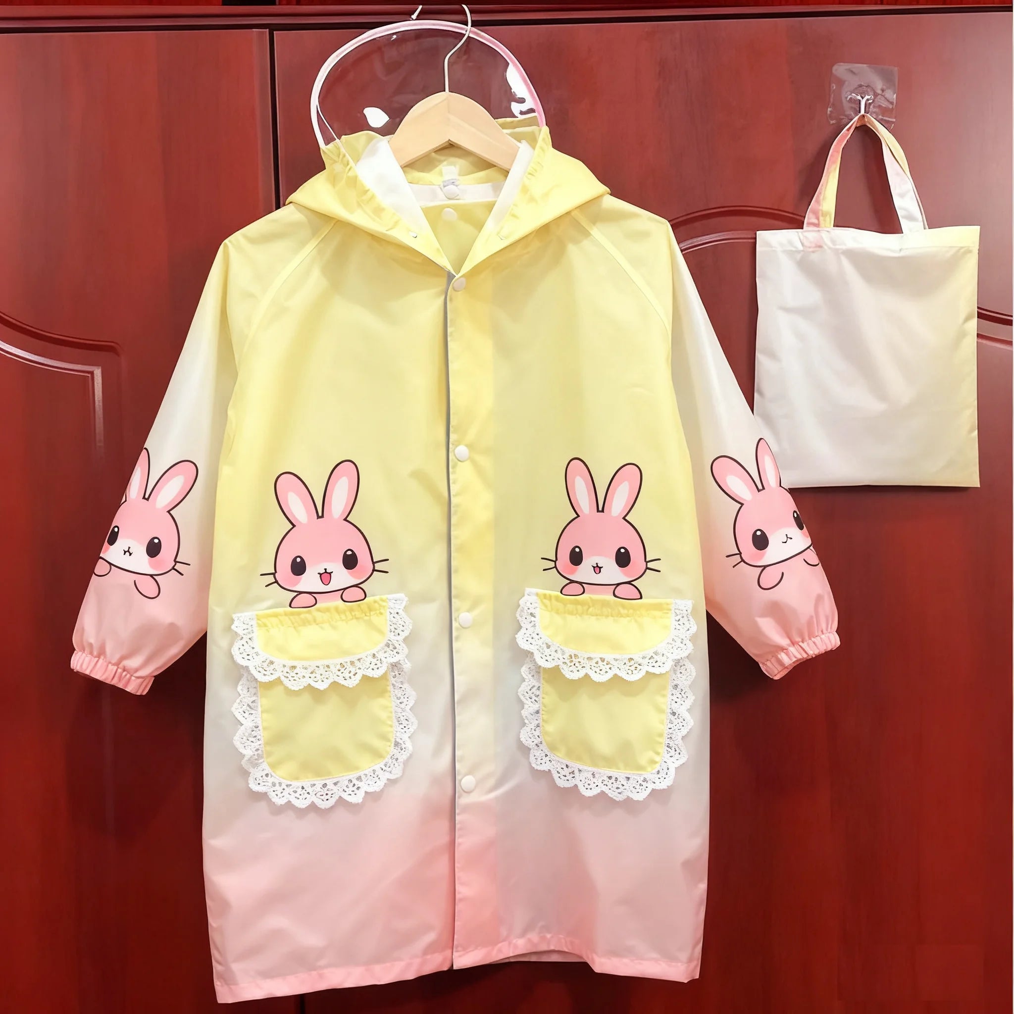 2025 New Lightweight Waterproof Raincoat for Boys Girls Children's Kindergarten Rain Poncho Cartoon Style Breathable Rain Gear