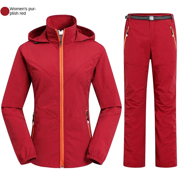 Outdoor Coated Stand Collar Zipper Quick-drying Breathable Motorcycle Jacket Unisex Summer Long Sleeve Loose Fit 100% Polyester