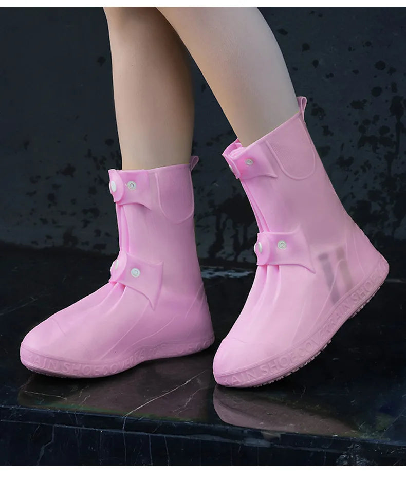 High Quality Unisex TPE Silicone Boot Protectors Waterproof Rain Resistant Shoe Cover
