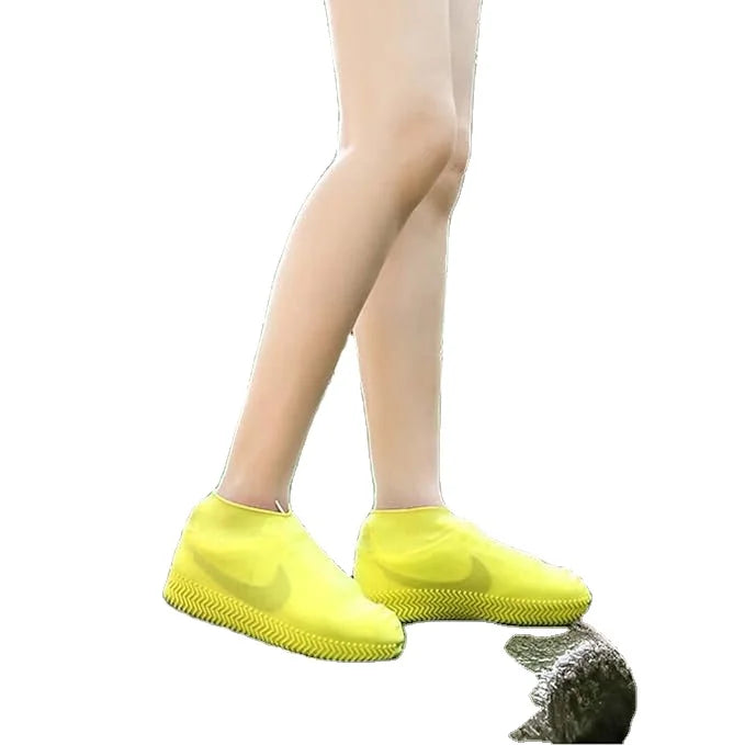 Waterproof Silicone Shoes  Non-slip Water Resistant Overshoes Silicone Rubber Rain Shoes Latex Opp Bag Fashion Jiangxi Midi