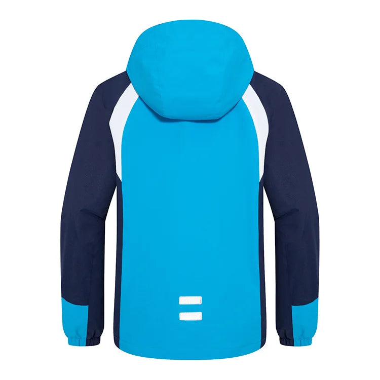 Cold-Proof Fleece-Lined Two-Piece School Uniform Primary Secondary Students' Autumn Winter Coat for Kindergarten Garden for