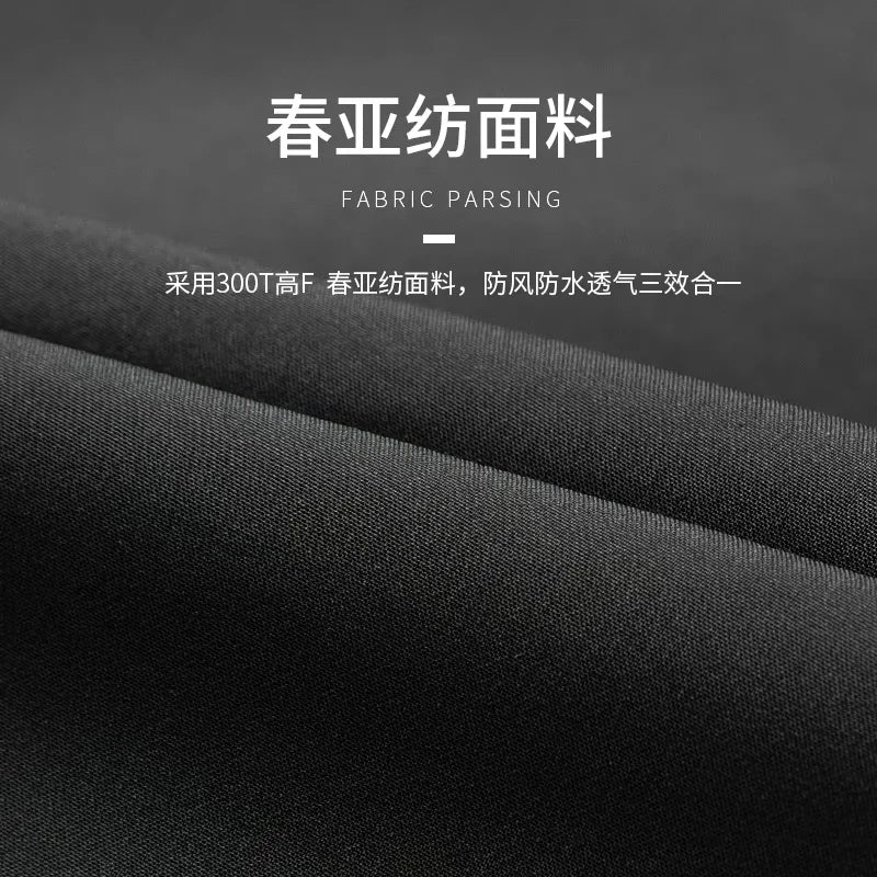 2025 High Quality Plus Size Men's Jacket Waterproof Fly Fishing Jacket Custom Men Rain Coat for 4 Way Stretch Outdoor Jacket