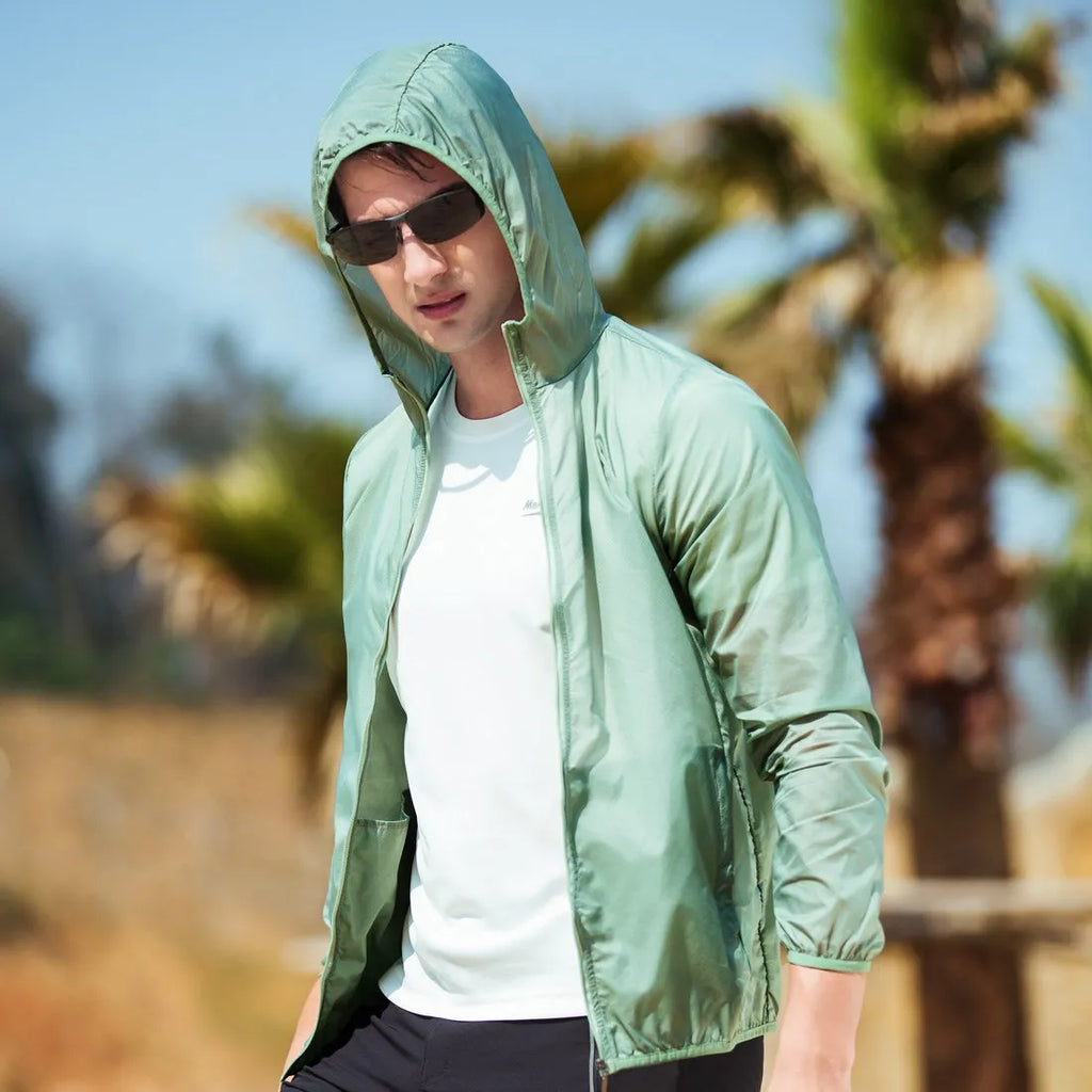 Women's Waterproof Rain Jacket  Outdoor Lightweight Raincoat Hiking Windbreaker  Jacket for Men Women Adult Blue Green Yellow