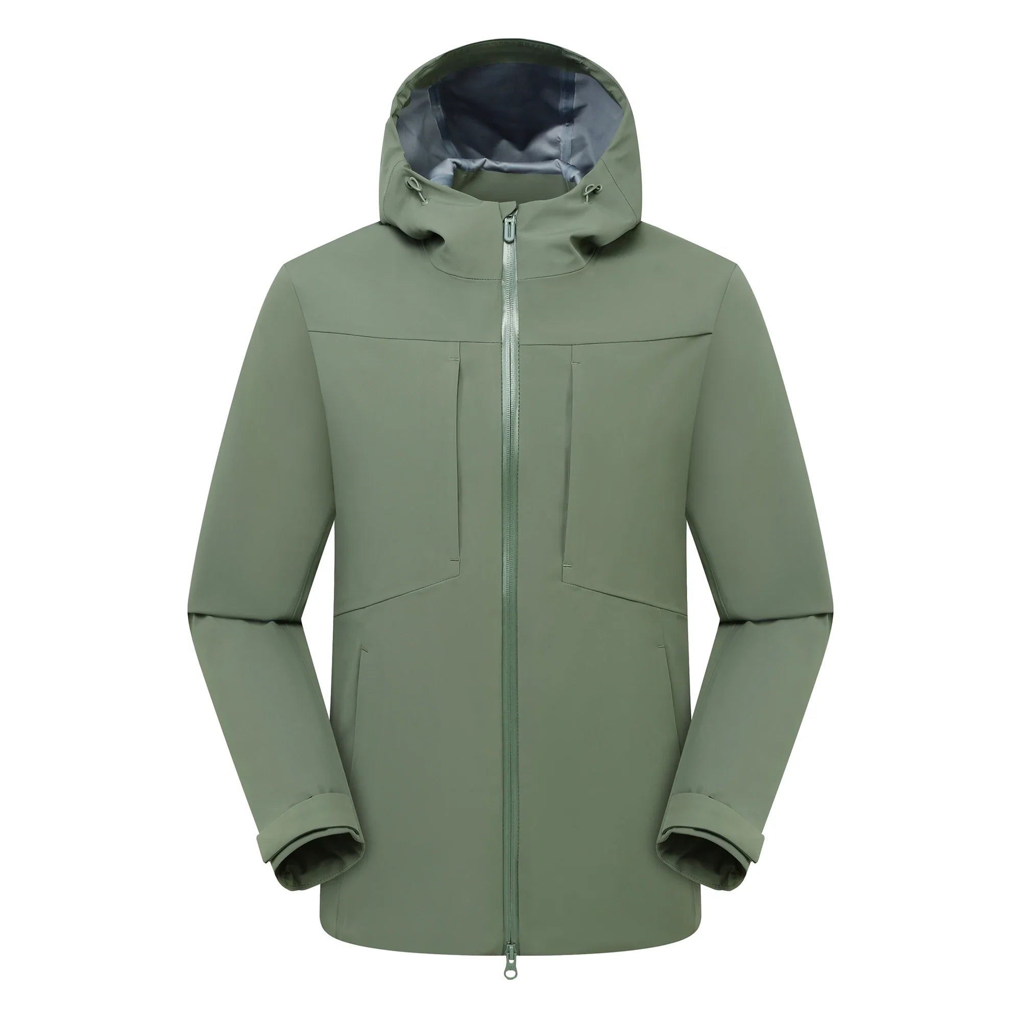 Unisex Lightweight Waterproof Poncho Style Windbreaker Jacket for Men & Women Single-Person Rainwear for Work & Outdoor Tours