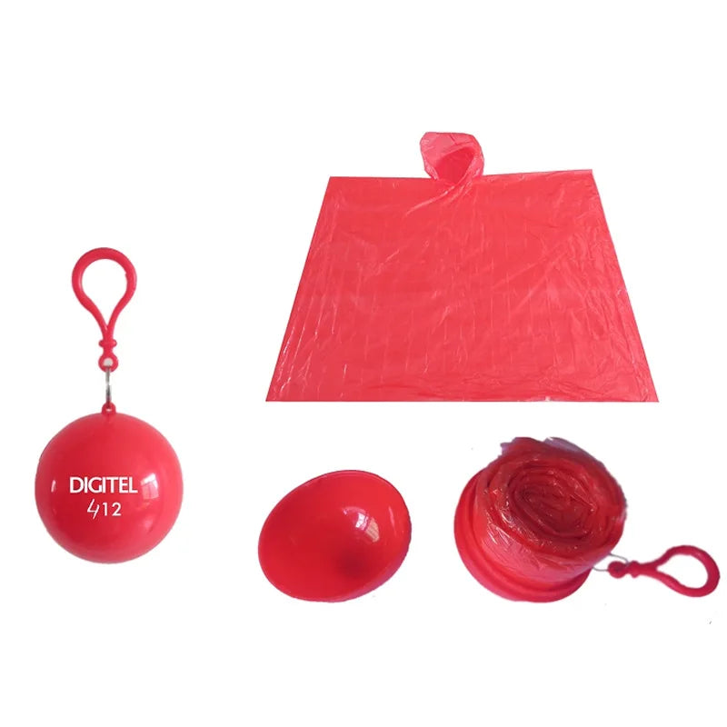 Wholesale Disposable PE Rain Poncho Transparent Plastic Raincoat for Girls Waterproof Rainwear With Logo for Hiking Travel