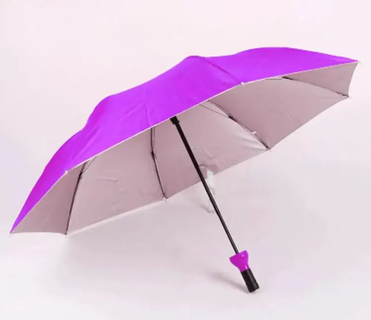 Hot Sellers Fashion Sunshade UV Protection Outdoor Rain Folding Sunny Rainy Umbrella New Custom Logo Wholesale Promotions Beach