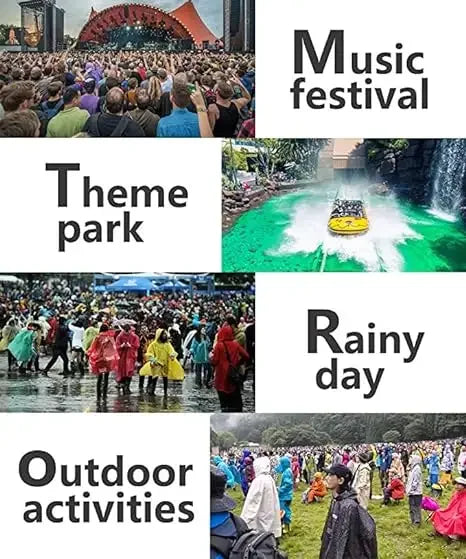 OEM Waterproof EVA Raincoat Poncho for Adults Reusable Windproof Packable Rain Jackets With Hood Drawstring Rainwear Men Women