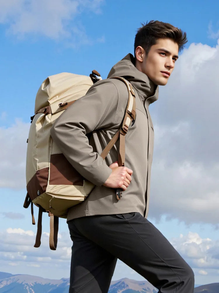 New  Men's Women's Winter Cotton-Padded Jacket Stand Wind-Proof Water-Splashing Features Zipper Warm Casual for Outdoor