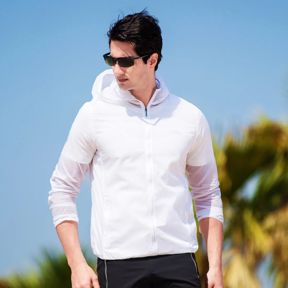 Women's Waterproof Rain Jacket  Outdoor Lightweight Raincoat Hiking Windbreaker  Jacket for Men Women Adult Blue Green Yellow