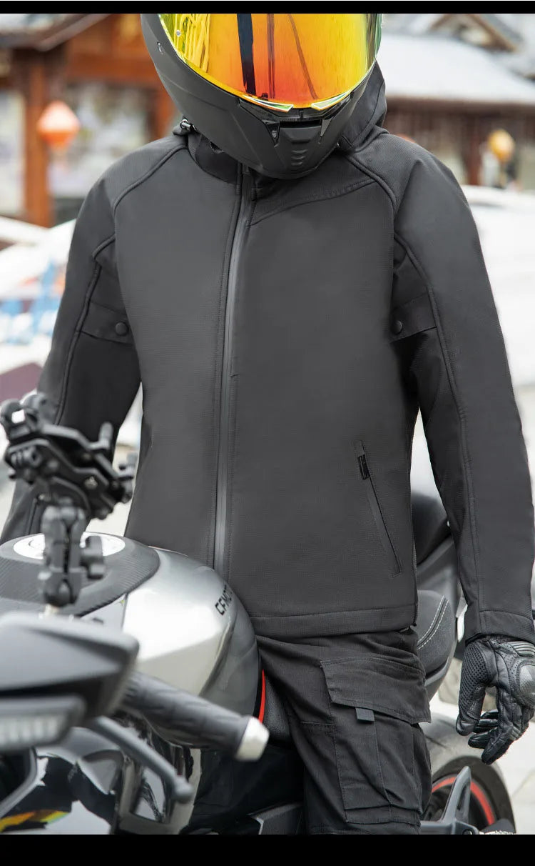 New Racing Moto Cycling Clothing Four Seasons Anti-Fall Anti-Splash Waterproof Windproof Suit With OEM Zipper Wear