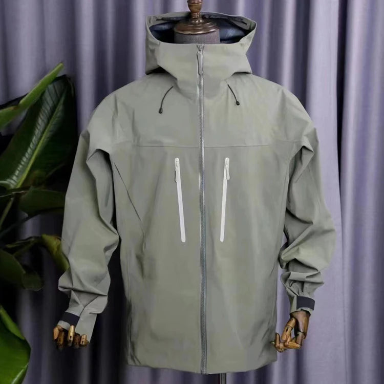 Mens Windproof Jacket Uniform Waterproof Lightweight Mountain Sport Jacket for Men Hooded Windbreaker Raincoat