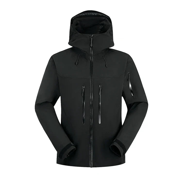 New Outdoor Fashion Men's Jacket for Adults for Hiking and Travel Made of Durable Polyester