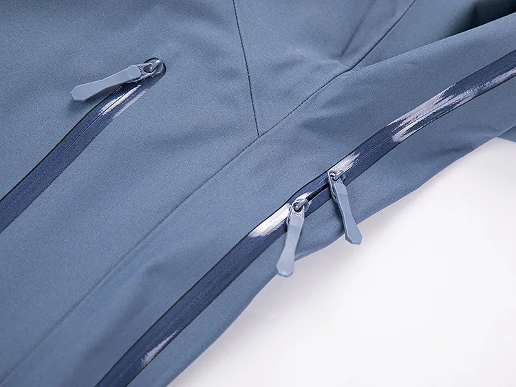 Customized Men's Polyester Waterproof Jacket for Hiking and Travel for Adults