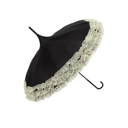 New Design Chinese Lace Golf Umbrella Long Full Body Auto Function With 8K Ribs for Business Travel Gifts Advertising