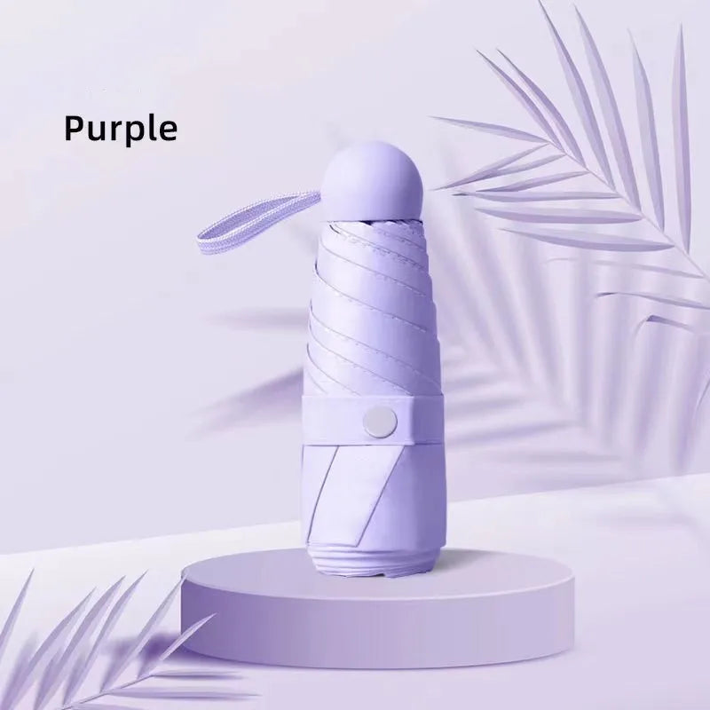 Factory China 8K 6K Portable Cheap Foldable Mini UV 5 Folding Waterproof Umbrella Pocket With Logo for Customization