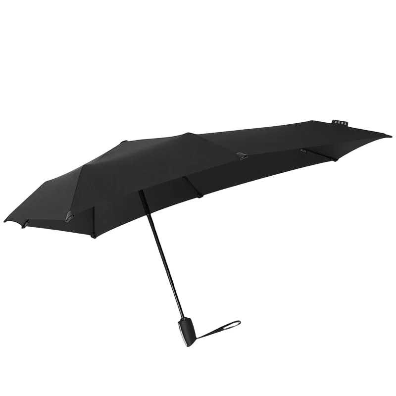 3 Piece Modern Full-Automatic Irregular Shaped Folding Umbrella Customizable Iron Business Adults Outdoor Use Storm Resistance