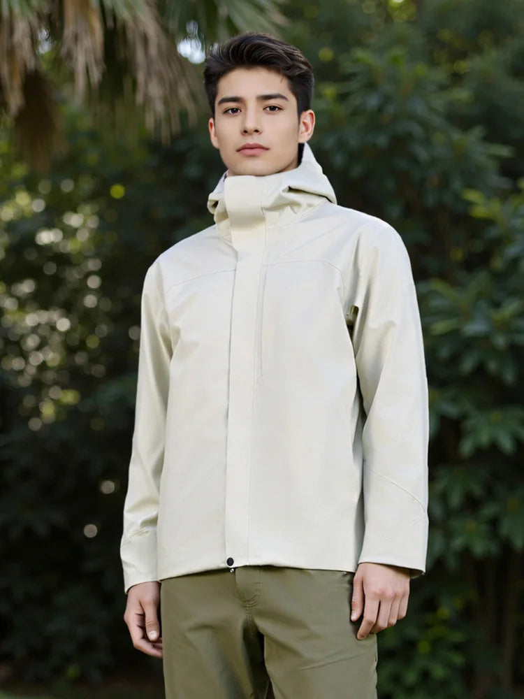 New  Men's Women's Winter Cotton-Padded Jacket Stand Wind-Proof Water-Splashing Features Zipper Warm Casual for Outdoor