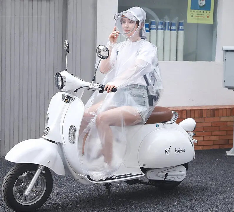 Single-Use Waterproof EVA for Poncho Disposable Rainwear for Travel & Electric Vehicle Battery for Outdoor Tours