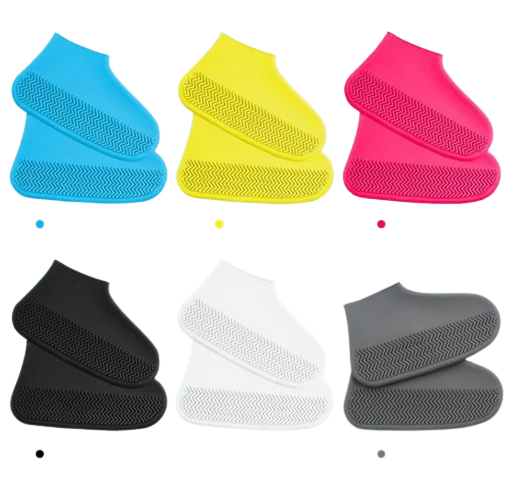 Waterproof Silicone Rain Boots Shoe Covers Can Be Re-used With Non-slip Rubber Opp Bag Jiangxi Midi Water Proof Shoe Cover DINO