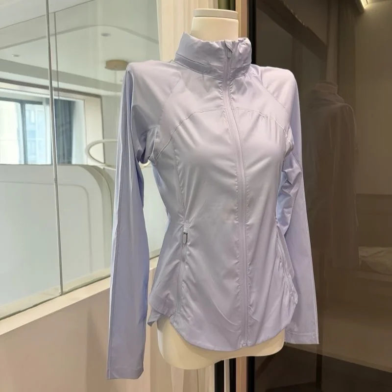 Women's Slim-Fit Summer UV Protection Coat With Hood Korean Style New Fashionable Outdoor Sunshade Jacket Trendy Dry Clothes