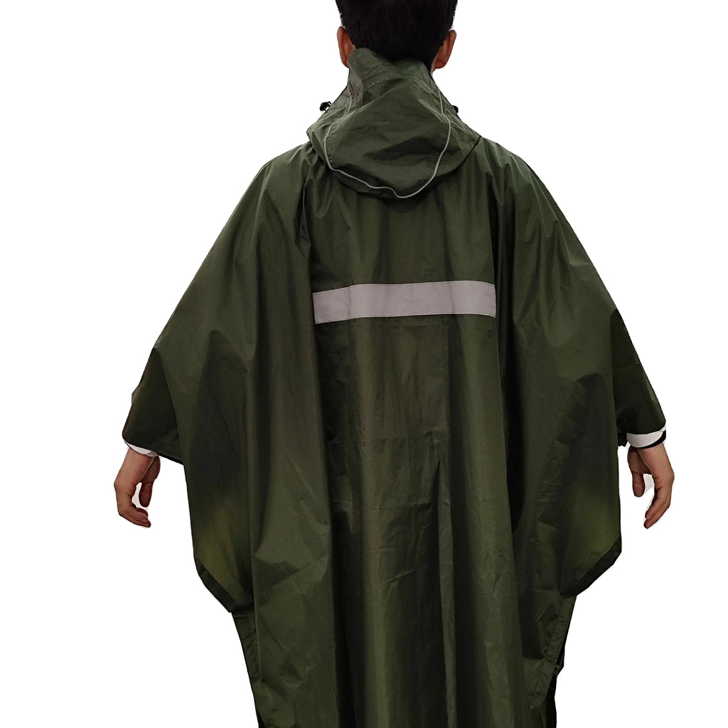 Use on Rainy Aumbrella Days Raincoat Fashionable Rain Gear Poncho New for Outdoor Travel Waterproof PVC Style Ecumbrellaly Adult